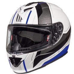 Fibra Mt Helmets Rapide Duel D5 Bianco Blu