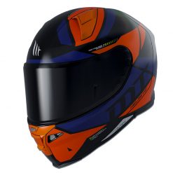 Policarbonato Casco Mt Helmets Revenge 2 Scalpel A4 Arancio