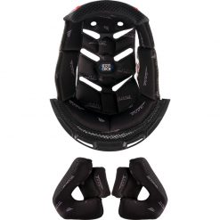 Interni Interno Completo Mt Helmets Streetfighter Sv Nero