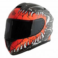 Policarbonato Casco Mt Helmets Targo Kraken A1 Nero