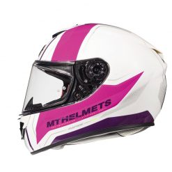Fibra Mt Helmets Rapide Kid Duel H9 Rosa