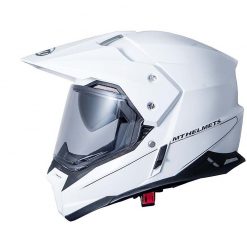 Crosstourer Mt Helmets Sinchrony Duo Sport Sv Solid Bianco